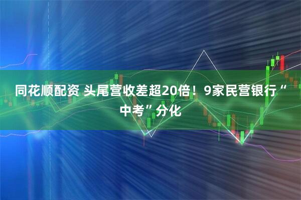 同花顺配资 头尾营收差超20倍！9家民营银行“中考”分化